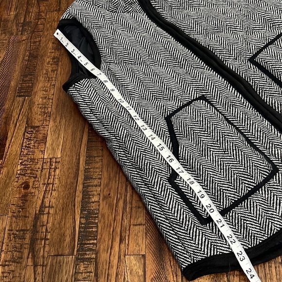 E2 Clothing Vest Quilted Herringbone Front Zipper Pockets size Medium - Picture 9 of 10